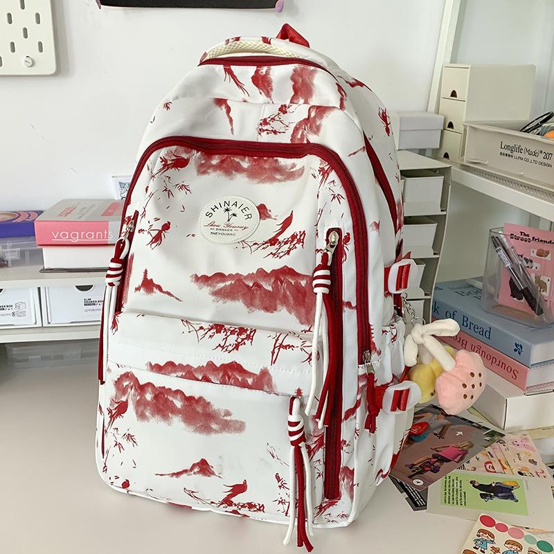 Children's Schoolbags Elementary School Students Girls Junior High School Students College Students Printed Backpacks