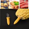 10/12/20/24Pcs Corn Fork BBQ Stainless Steel Corn Holders Anti Scalding Corn Needle Corn On The Cob Double Fork Barbecue Tool