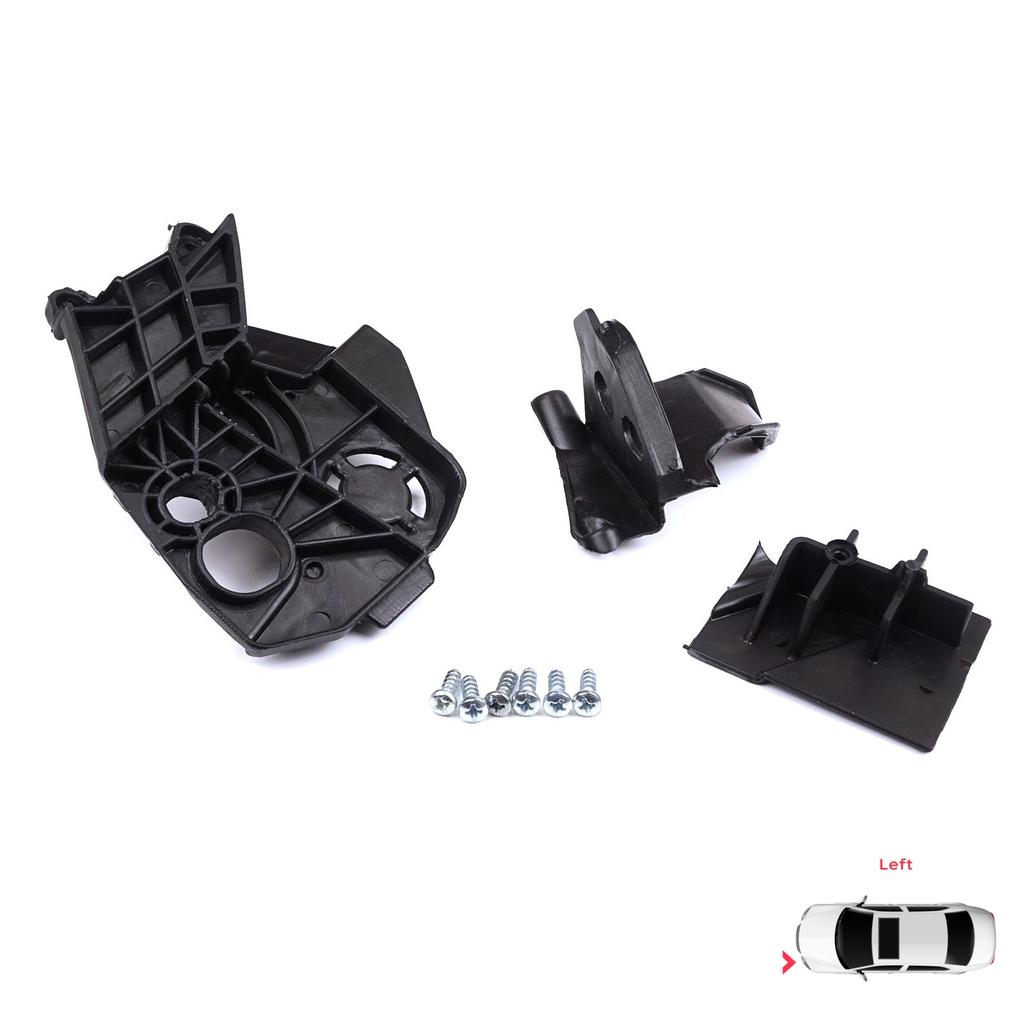 EHL584-1 Комплект кронштейнов для ремонта держателя фары, левая сторона для Peugeot 3008 5008 MK2 2016-2024 9814255880