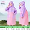 Kids' Thickened Raincoat with Backpack Space