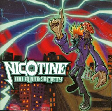 CD NICOTINE - Bio Blood Society UMCK5521 Kitty MME 2001 Япония ObiRock Б/У