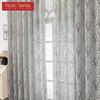 1 шт. Серия Nuan Роскошные Европейские Дамасские Куртины из Жатого Хлопка, Полупрозрачная Тюлевая Занавеска для Спальни, Гостиной, Домашнего Декора
