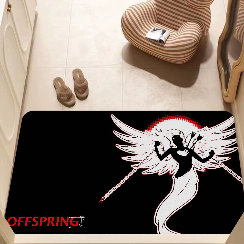 The O-Offspring Floor Mat Rectangle Anti-slip Home Soft Badmat Front Door Indoor Outdoor Mat Hotel Decor Mat