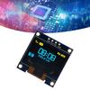 Желто-синий двухцветный 3,3 В 5 В 0,96 дюйма Органический светодиодный дисплей Экран Модуль органического светодиодного дисплея IIC I2C Последовательный дисплей