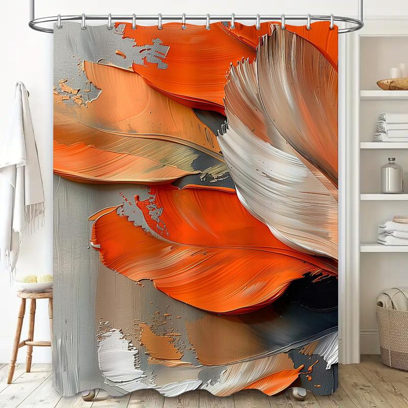 Stylish Gradient Shower Curtain Pink Blue Aqua White Bath Decoration Waterproof Fabric 180x240cm Free Shipping Home Decor Hot Sa