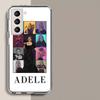 Чехол для телефона Singer A-Adele для Samsung Galaxy S25 Edge S24 S23 FE S21 S20 S10 Plus S22 S26 Ultra Чехол Прозрачные Чехлы ТПУ Capa Оболочка