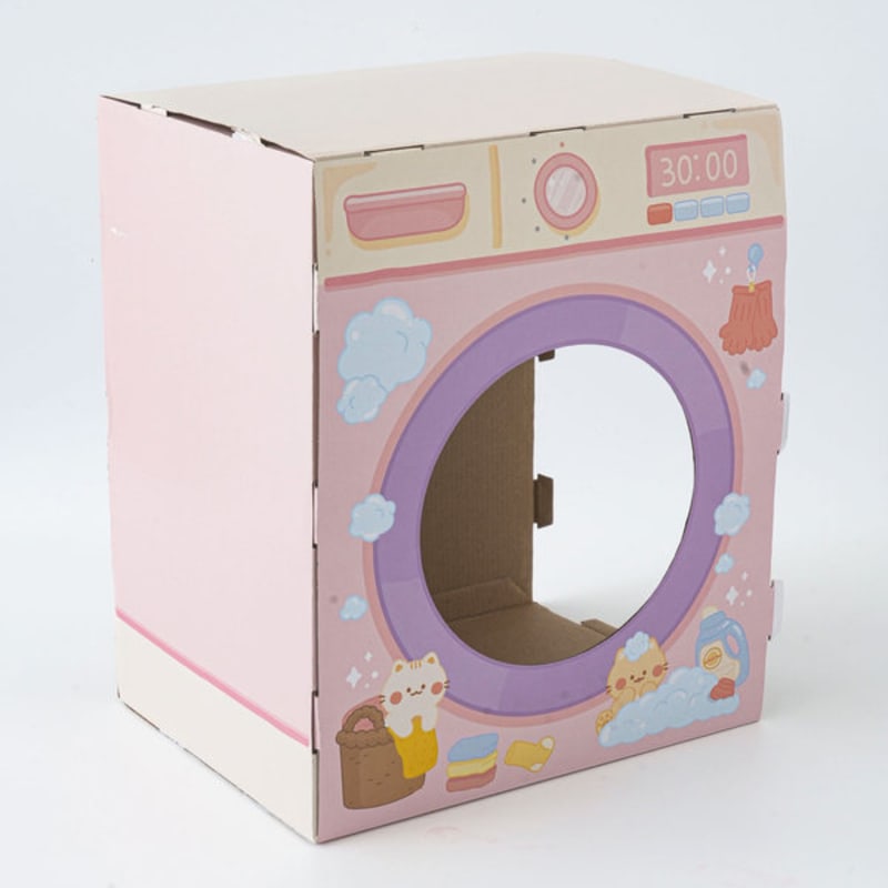 [Pet] Когтеточка в форме стиральной машины