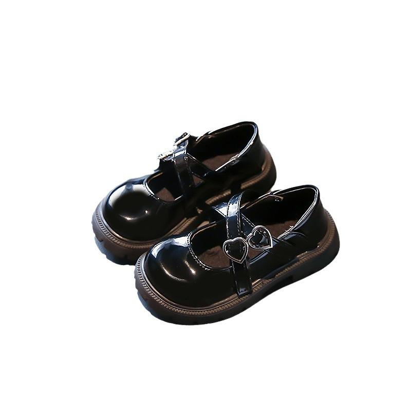 Маленькие кожаные туфли в британском стиле Туфли принцессы Модные туфли для маленьких девочек Обувь для выступлений