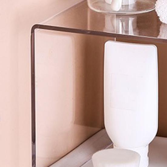 Прозрачный акриловый органайзер для кухонного шкафа для хранения на столешнице и полка для специй