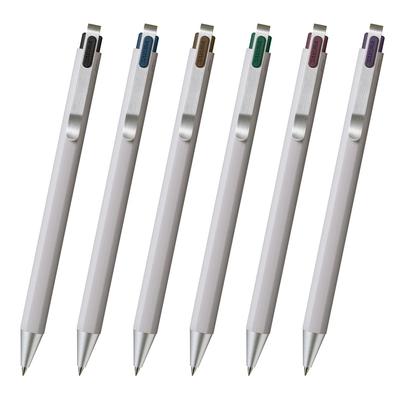 Шариковая ручка Sakura Crepas Gel Ink Ball Sign iD 6 цветов, набор 0,4 мм GBR204-6