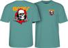 Футболка для скейтборда Powell Peralta BONES RIPPER AQUATIC