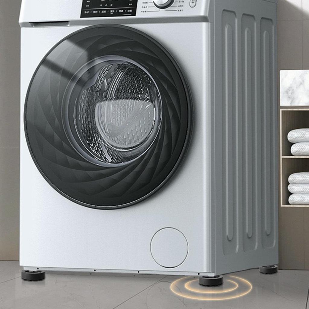 Антивибрационная подкладка для ножек стиральной машины Силиконовый нескользящий коврик Универсальный бесшумный коврик с повышенной высотой Подкладка для ножек холодильника