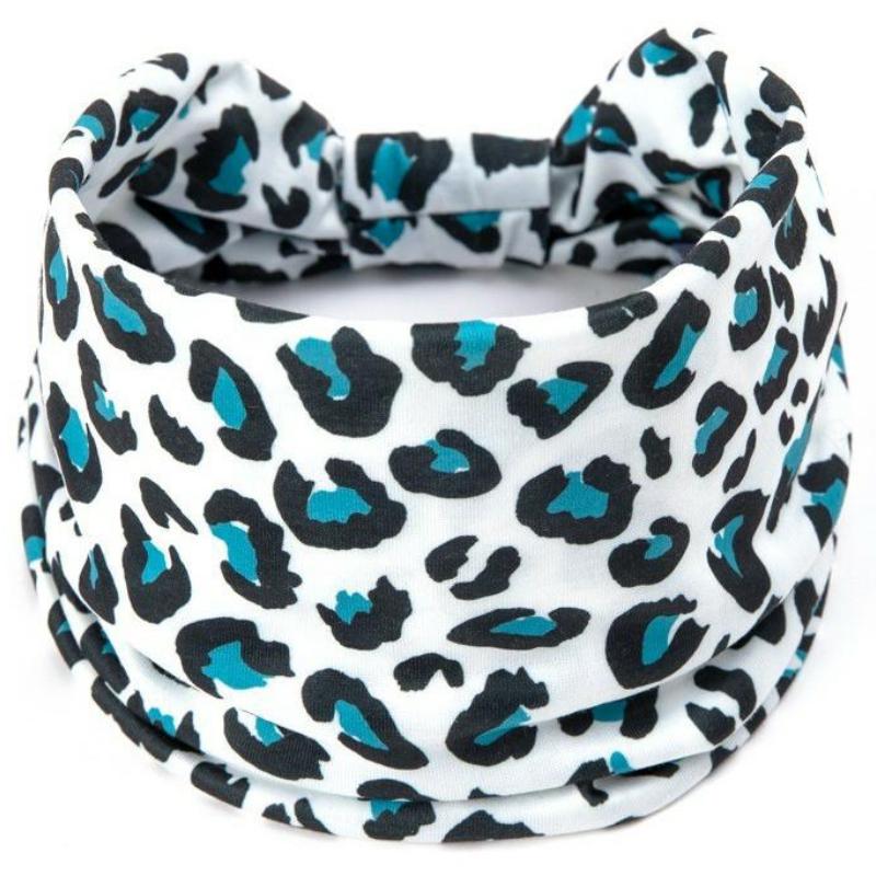 4 Pack Sport Headbands for Men and Women, Elastic Soft Fabric Non-Slip Hair Bands