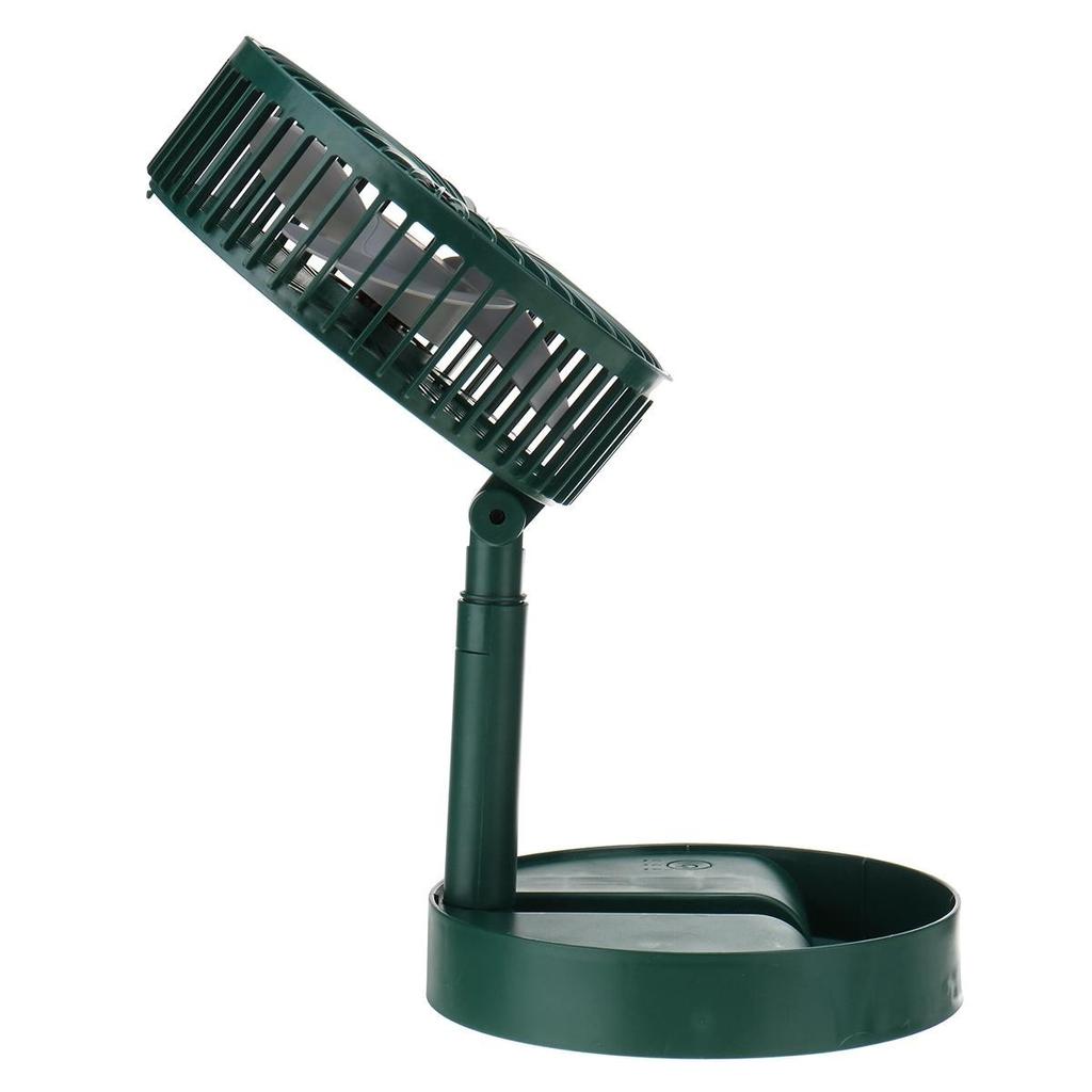 Мини-складной телескопический вентилятор USB перезаряжаемый напольный вентилятор для студенческого общежития, дома, на открытом воздухе, для кемпинга, офиса, небольшой настольный вентилятор