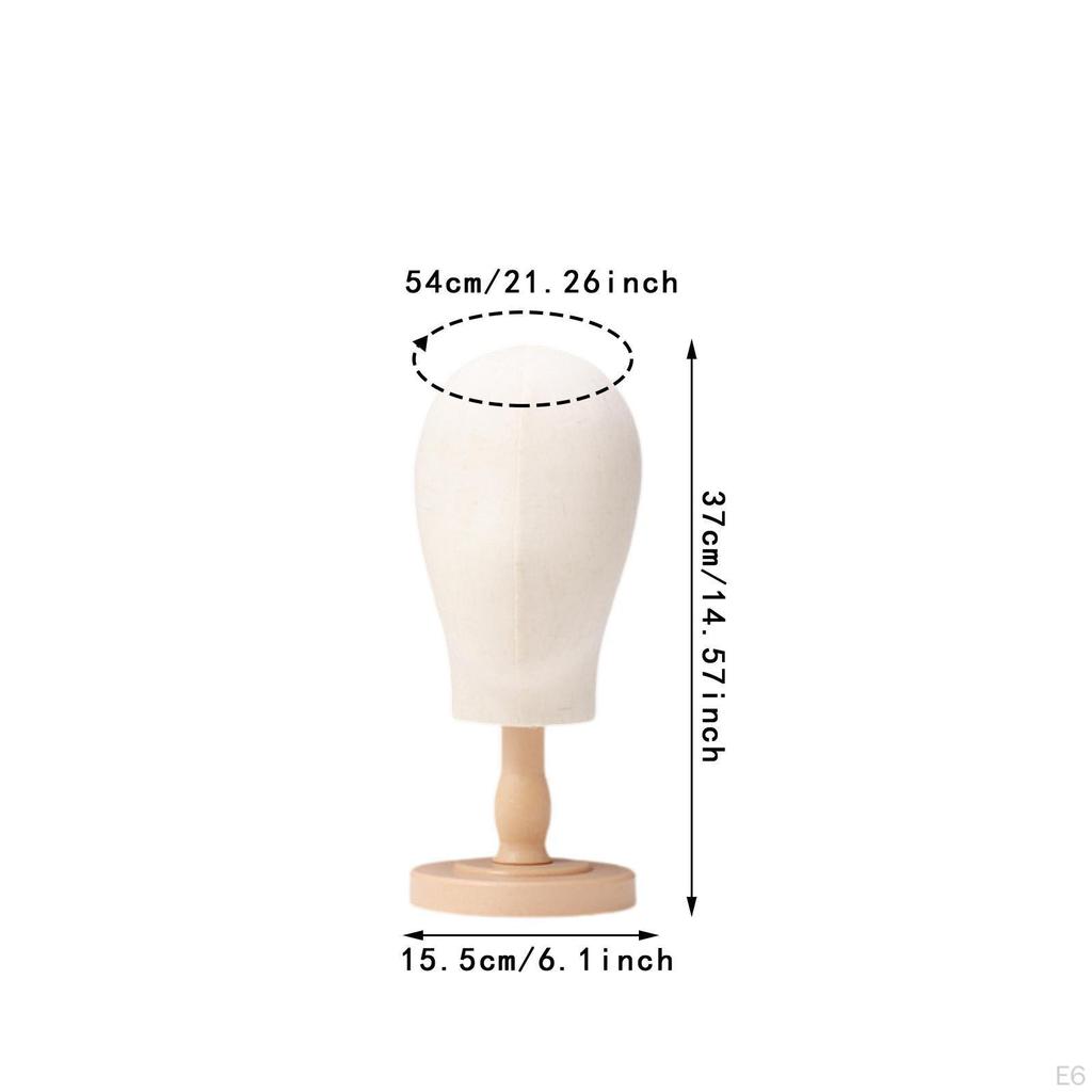 Манекен голова модель парик ткань многоцелевой с основанием держатель шляпа для повязки на голову