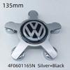DKRSE1 For VW Volkswagen Jetta MK5 Golf 4pcs 135mm Volkswagen Golf Polo Car Wheel Center Caps 5Pins Rim Hub Cover Hubcap Logo Badge Emb