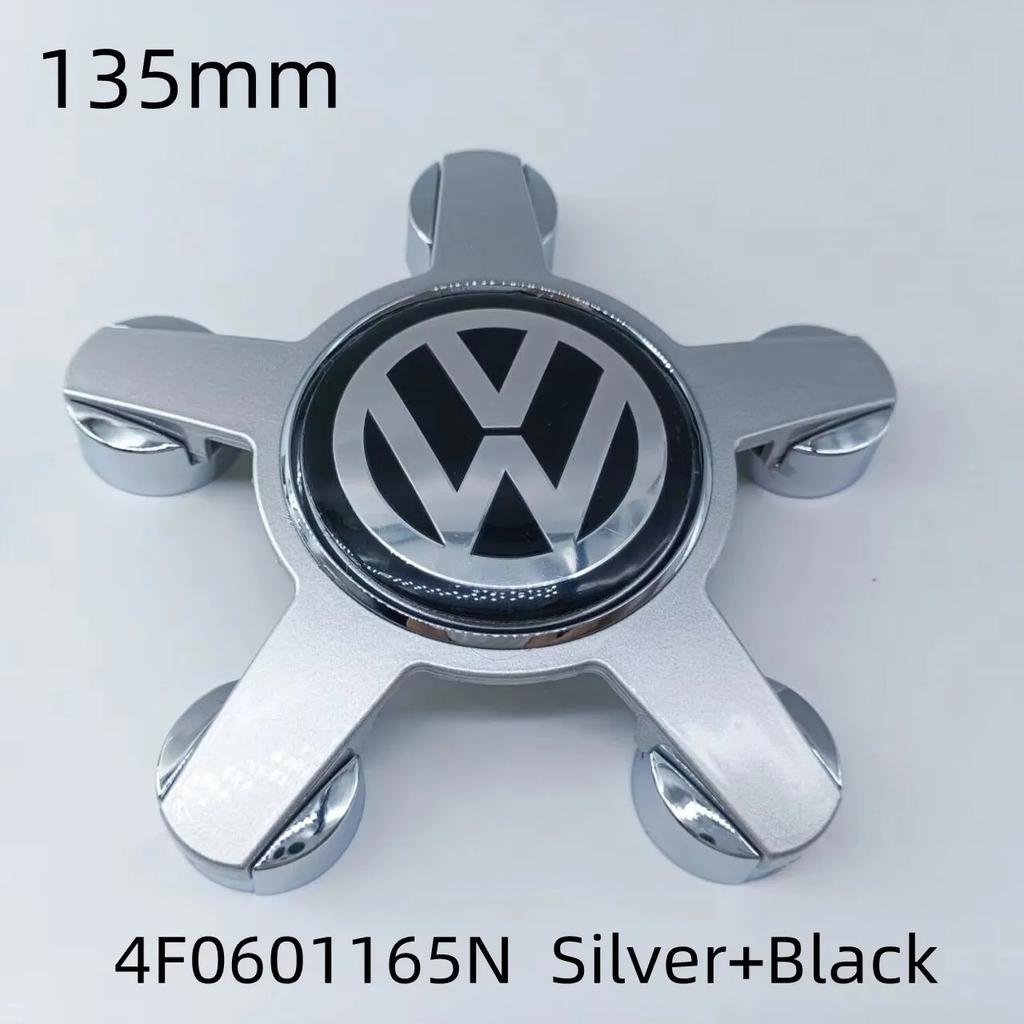 DKRSE1 For VW Volkswagen Jetta MK5 Golf 4pcs 135mm Volkswagen Golf Polo Car Wheel Center Caps 5Pins Rim Hub Cover Hubcap Logo Badge Emb