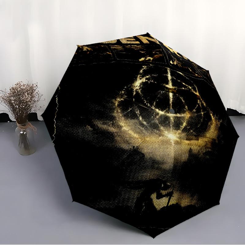 1pc Elden Ring Umbrella, Sun Protection, And UV Shielding. It Has Eight Sturdy Ribs for Outdoor Use And Perfect As a Holiday Gift