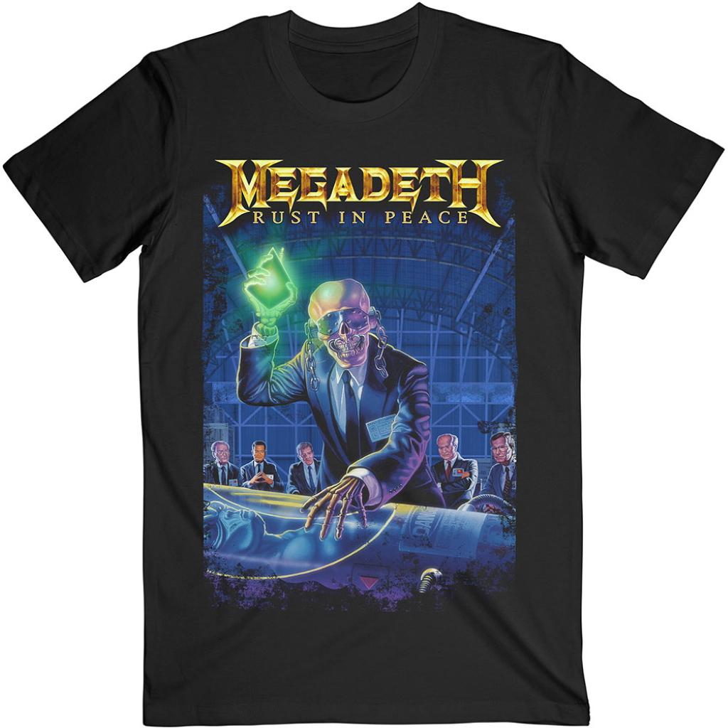 Megadeth 'Rust In Peace 30th Anniversary' (Black) T-Shirt