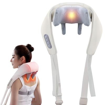 Уход за шеей и Мощный массаж рук Нагрев Большой USB Регулируемая Моющаяся ткань Отличный подарок для шеи, плеч, талии, ягодиц, спины, бедер.