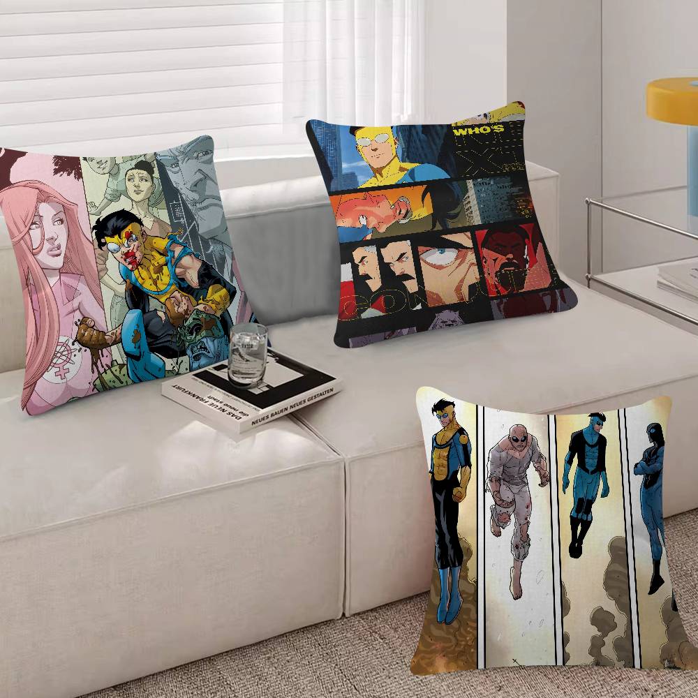 Cartoon Images IInvincibleS Pillow Anime Pillow Sofa Bed Head Pillow Cover Cushion Cover Fashion