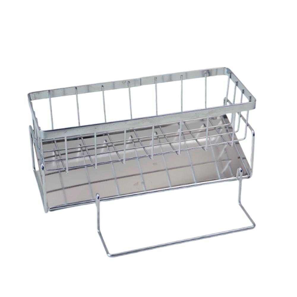 Space-Saving Kitchen Sink Draining Rack Multi-Functional Sink Shelf Sink Organizer Bathroom
