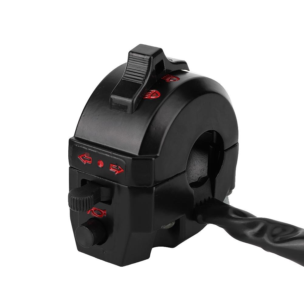 2pcs Motorcycle Left Right Horn Handle Start Switch Assembly Fit for ZJ125 CG125 125cc