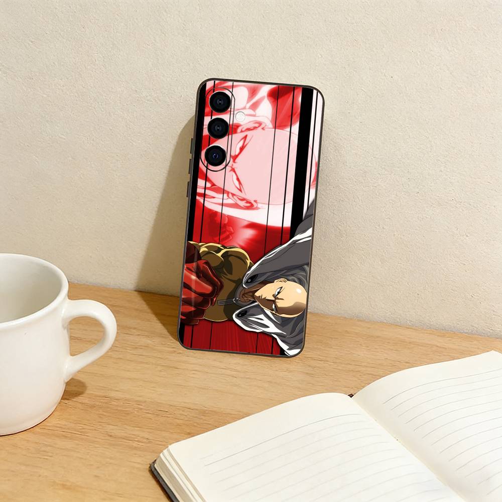 One P-Punch M-Man S-Saitama   Phone Case For Samsung Galaxy A73,A72,A71,A70,A53,A52,A51,Others Soft Black Cover
