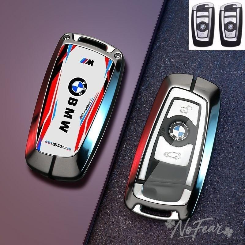 DSJW3 Alloy Car Remote Key Case Cover Shell Protector For BMW M Performance F30 F02 M3 M5 F20 F10 F18 F22 F01 X3 X4 F06 Car stickers