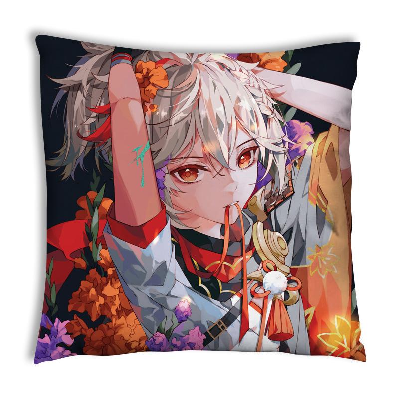 Genshin Impact Noelle аниме наволочка Kawaii Aether декоративная наволочка для кровати эстетическая 45x45 см