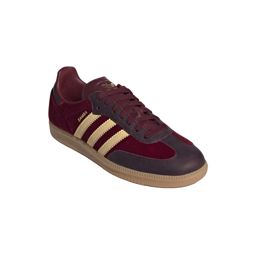 Женские кроссовки adidas Samba OG Shadow Red Velvet (Женский) Тень Красный/Бордовый/Резина