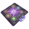 Light Up Dance Mat Toy for Kids Wireless Bluetooth Built In Music Adjustable Volume 6 Buttons Anti S