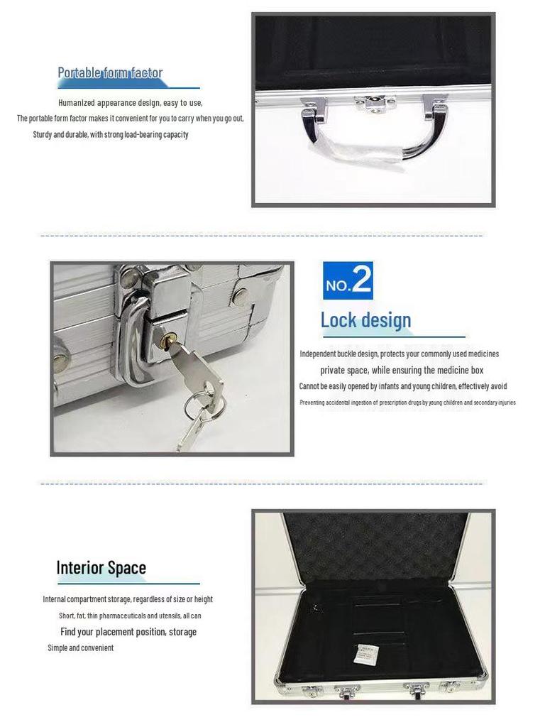 Черный закругленный кейс для упаковки чипов из алюминиевого сплава