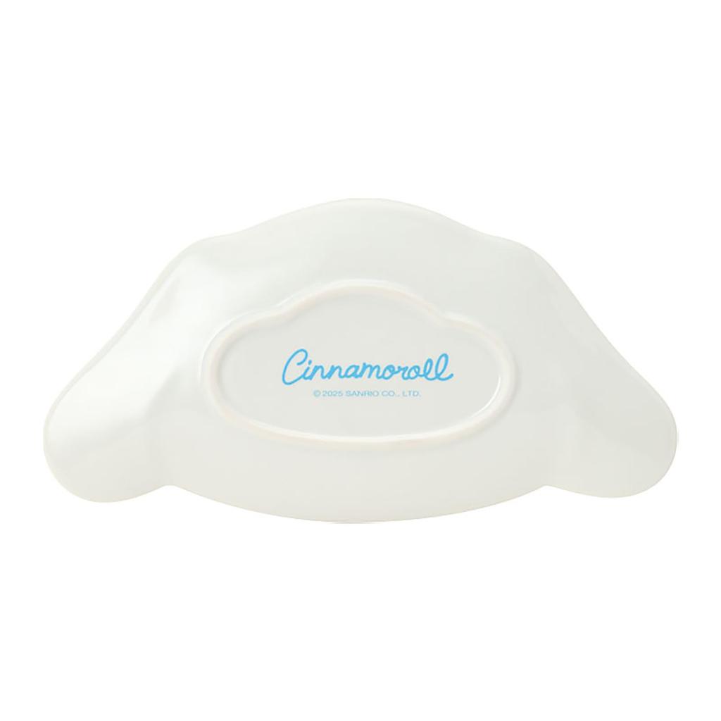 Sanrio Cinnamoroll Plate and Dryer 142336 Face-Shaped (Microwave, Dishwasher, Safe)