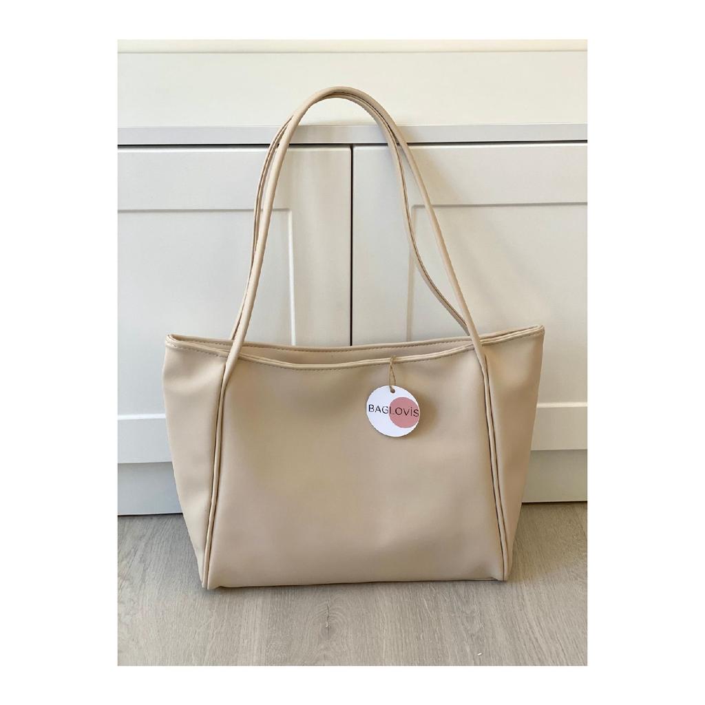 Large Size Soft Leather Women's Bag