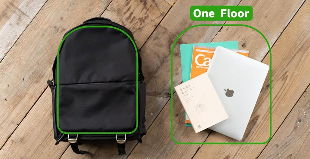 FLOORPACK Flex Rucksack Camera Bag Business Lightweight Nylon [drip] 2-story