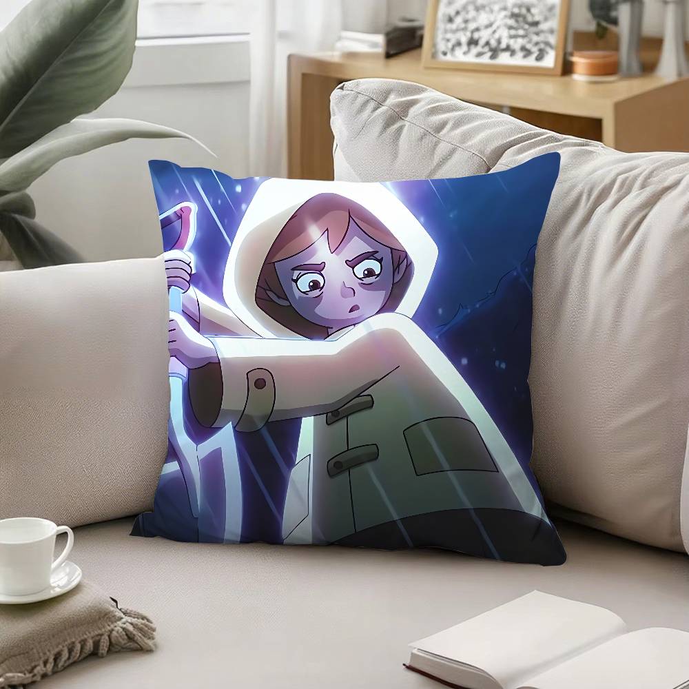 Cool HHaunted Hotel Pillow Case Sofa And Living Room Decorative Cushion Covers Dustproof And Miteproof Invisible Zipper