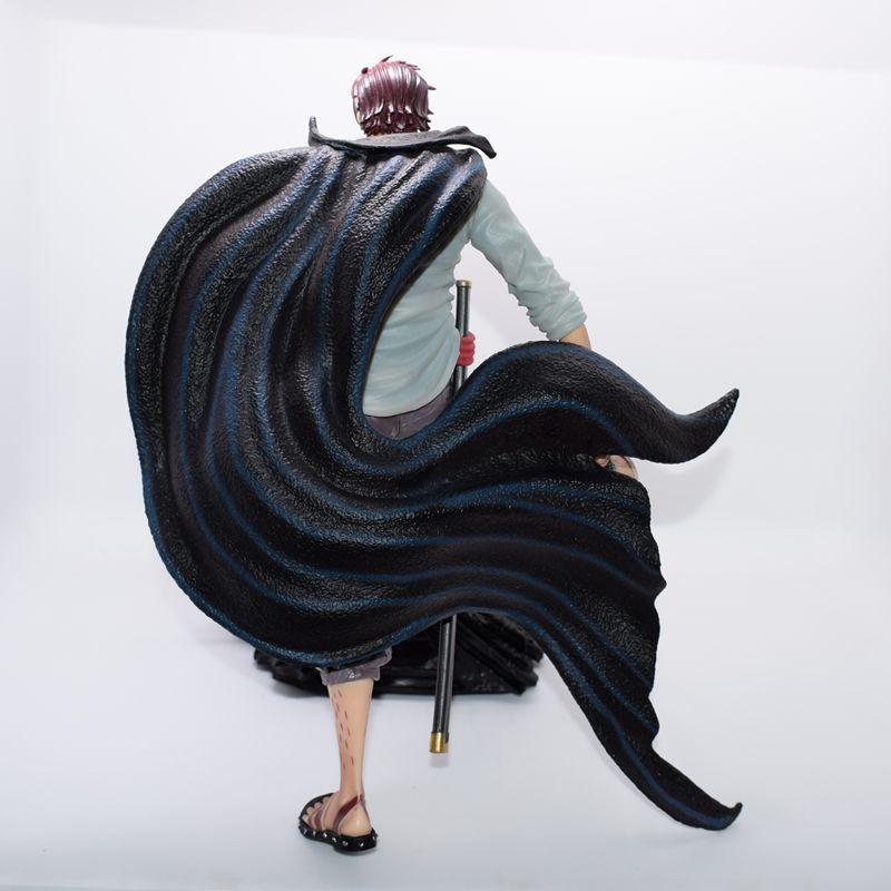 30cm Anime One Piece Roof Red Hair Shanks Battle Figure Statue Model Collection Decoration Desktop Decorate Toys Boys Gifts