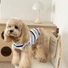 Pet Cat Striped Vest Breathable Schnauzer Teddy Yorkshire Dress Puppy Clothes Cooling Vest for Small Dogs