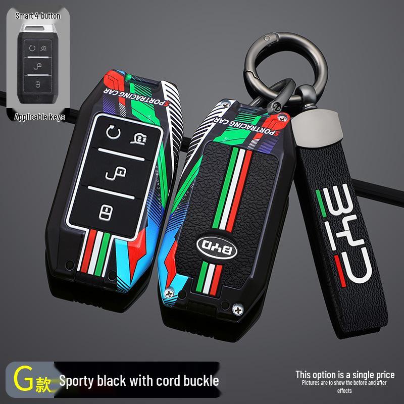 Durable Key Covers for BYD e1/e2, e3/S2, Qin Yuan New Energy Cars - Anti-Drop Shells for Men & Women