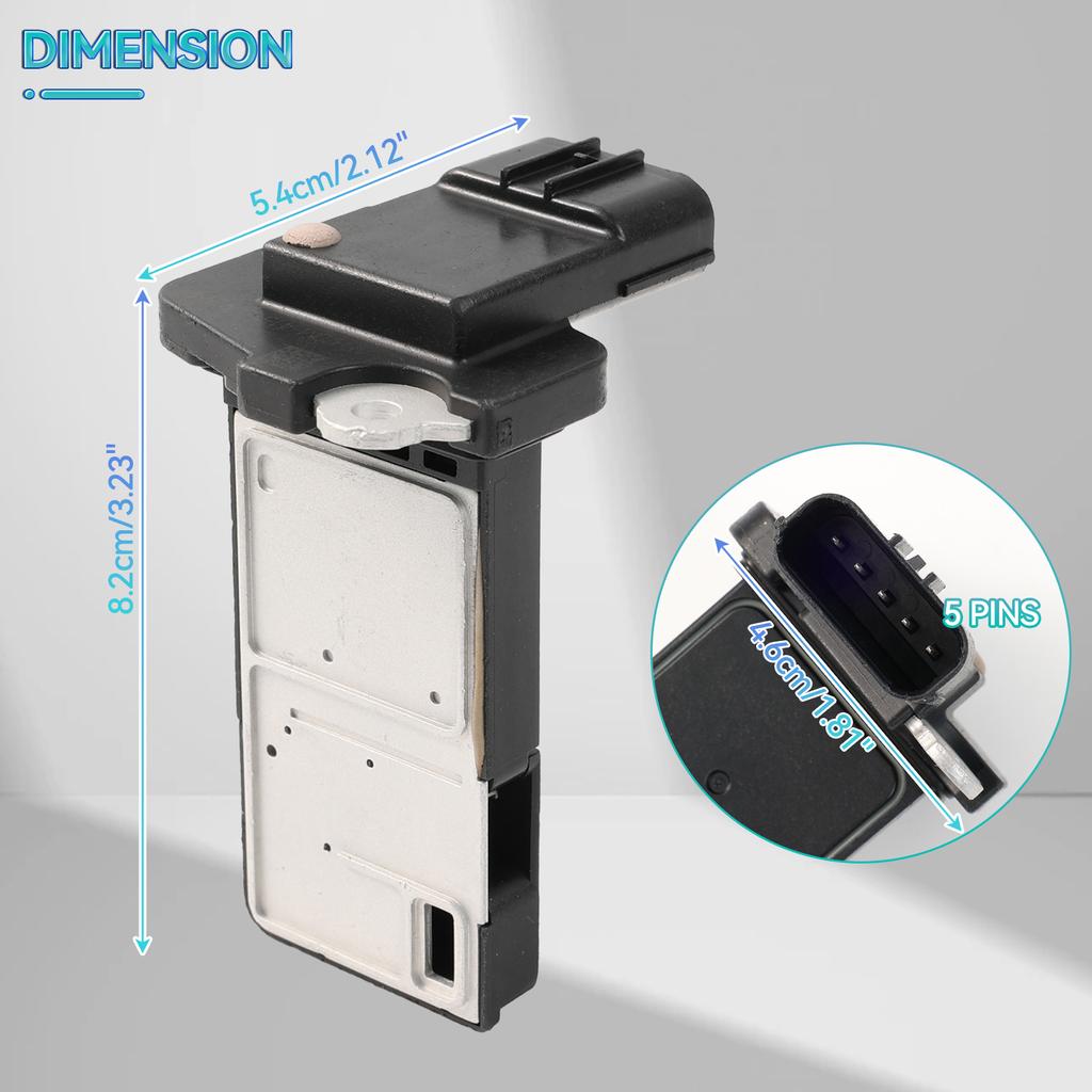 Mass Air Flow MAF Sensor For Acura ILX MDX RDX RL RLX TL TSX ZDX Honda Accord Civic Crosstour CR-Z Fit Odyssey Pilot Ridgeline