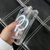 Магнитный чехол MagSafe Acrylic для iPhone 13, 15, 16 Pro - прозрачный жесткий чехол «два в одном»