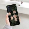 Для OnePlus 9 Pro 8 5G 7 9R 7T 8T Z Daisy Sunflower Черный матовый чехол из ТПУ с росписью чехол для телефона OnePlus Nord 2 CE N10 N100 N200
