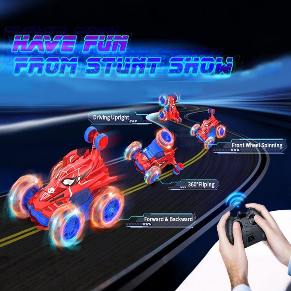 Rotation RC Stunt Car 2.4Ghz Off Road Car Sport Model Toys Remote Control Racing Car Toy Kids