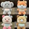 Коала Лиса Слюнявчик Свинья Медведь Плюшевая Игрушка Мультяшное Мягкое Животное Детские Подарки на День Рождения