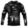 Vintage Skull 3D Print Hoodie Men/Women Casual Fashion Hoodies Kids Pullover Sweatshirts Oversized Unisex Men Coat