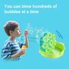 Труба набор для мыльных пузырей детский генератор пузырей с подносом палочки для мыльных пузырей забавная игрушка для мыльных пузырей для детей развлечения на открытом воздухе портативная машина для мыльных пузырей