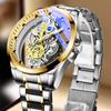 Bugare Double-Sided Automatic Tourbillon Men's Watch