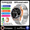 Новые умные часы для активного отдыха GPS-компас AMOLED-экран Водонепроницаемые для плавания Bluetooth-звонки Умные часы для мужчин и женщин