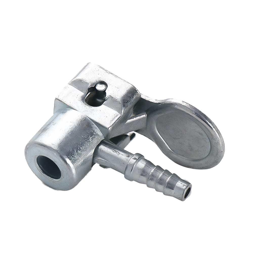 For 5-6mm Bore Hose Connector Head Pump Nozzle Air Pump Inflator Bicycle Tire Tyre Tire Inflator